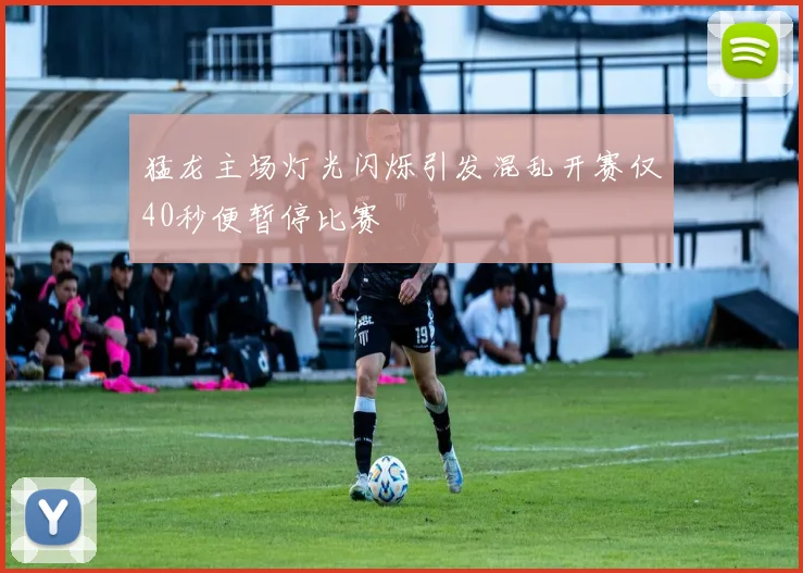 猛龙主场灯光闪烁引发混乱开赛仅40秒便暂停比赛